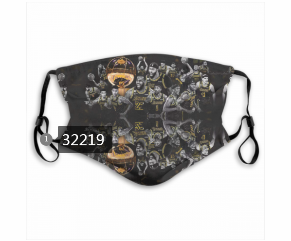NBA 2020 Los Angeles Lakers5 Dust mask with filter->nba dust mask->Sports Accessory